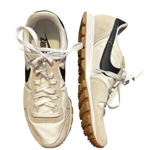 Nike White and Black Athletic Shoes